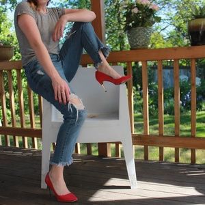 Linea Rosa Hot Pink Heels